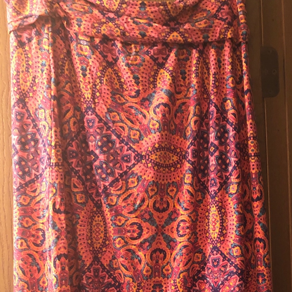 Multicolor long skirt